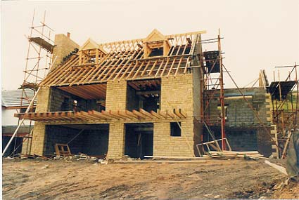 19 Lower Cribden Ave 1987 walls nearly there