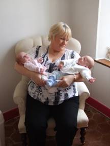 Jean and twins
